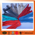 Dongguan industrial nylon bulk fashion zipper for ladies handbags nylon zippers